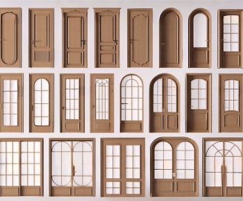 French Style Double Door-ID:818269019