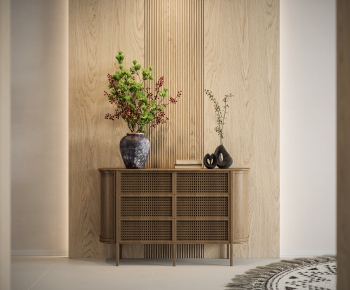 Modern Entrance Cabinet-ID:956475977
