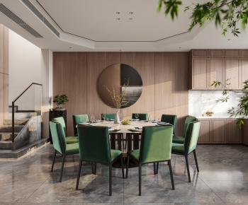 New Chinese Style Dining Room-ID:925462019