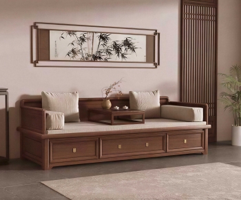 New Chinese Style Arhat Bed-ID:301234966