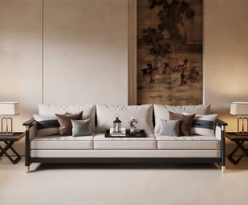 New Chinese Style Sofa Combination-ID:692171102