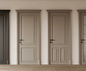 French Style Single Door-ID:148972038