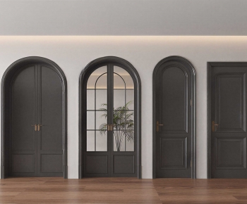 French Style Single Door-ID:976035129