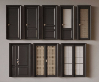 French Style Single Door-ID:512731139