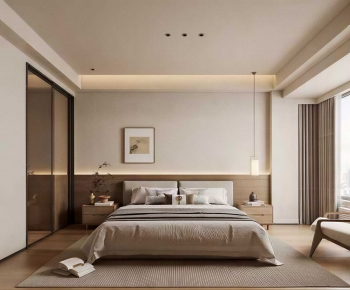 New Chinese Style Bedroom-ID:514606003