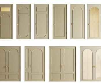 French Style Single Door-ID:501015909