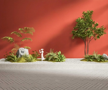 New Chinese Style Plant Landscaping-ID:436503893