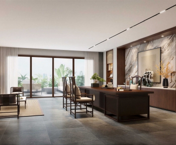 New Chinese Style Manager's Office-ID:639150123