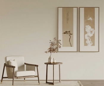 New Chinese Style Lounge Chair-ID:796653035