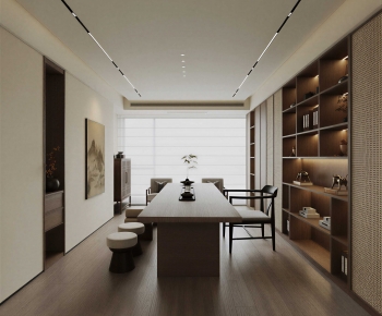 New Chinese Style Tea House-ID:419800355