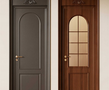 French Style Single Door-ID:289633046