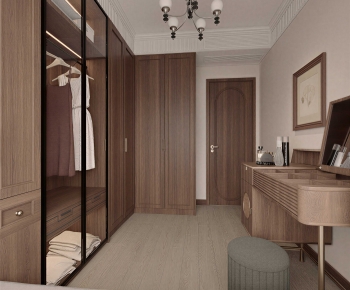 Modern Clothes Storage Area-ID:146189933