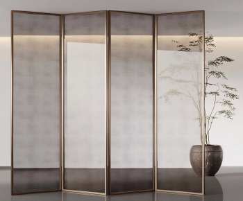 Modern Glass Screen Partition-ID:497241026