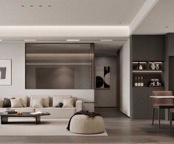 Modern A Living Room-ID:760442025