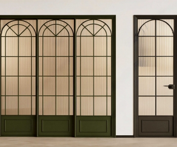 French Style Sliding Door-ID:690885071