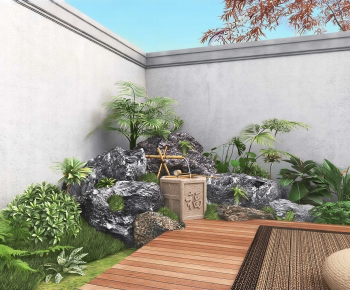 New Chinese Style Courtyard/landscape-ID:607080942
