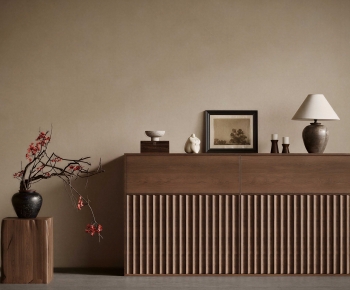 New Chinese Style Side Cabinet-ID:884035111