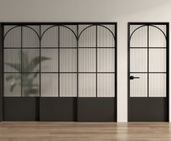 French Style Single Door-ID:181886913