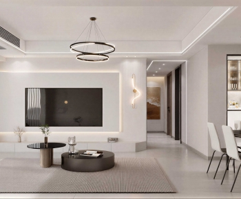 Modern A Living Room-ID:405328996