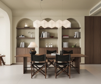 Wabi-sabi Style Study Space-ID:868629931