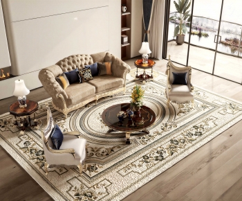 European Style Sofa Combination-ID:522970912