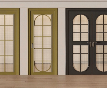 French Style Single Door-ID:120925902