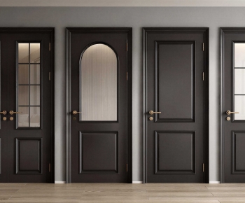 French Style Single Door-ID:414186958