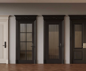 French Style Single Door-ID:286034115