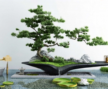 New Chinese Style Rockery Waterscape-ID:197175033