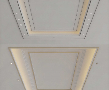 Modern Suspended Ceiling-ID:731436013