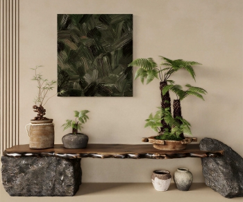Wabi-sabi Style Console-ID:940602061