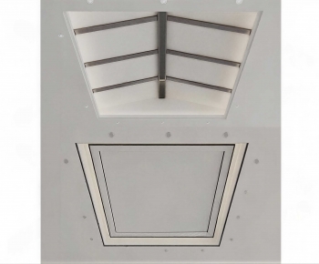 Modern Suspended Ceiling-ID:498590951