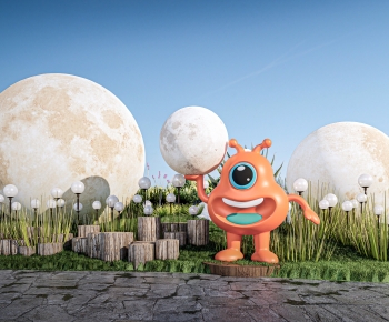 Modern Sculpture Sketch-ID:779699098