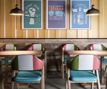 Modern Dining Table And Chairs-ID:285930635