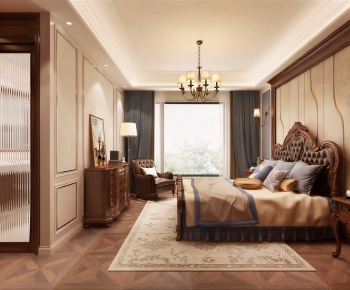 American Style Bedroom-ID:844245911