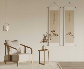 New Chinese Style Lounge Chair-ID:497446069