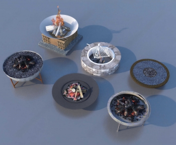 Modern Fireplace-ID:987262011