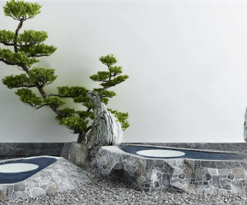 New Chinese Style Rockery Waterscape-ID:620547062