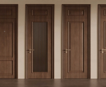 French Style Single Door-ID:136980068