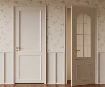 French Style Single Door-ID:218727113