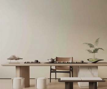 New Chinese Style Tea Tables And Chairs-ID:322885998