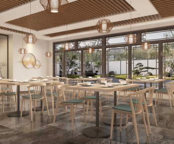 New Chinese Style Dining Room-ID:995246892