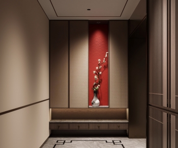 New Chinese Style Hallway-ID:417064918