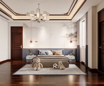 New Chinese Style Boy's Room And Son's Room-ID:269789728