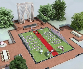 Modern Building Component-ID:622019056