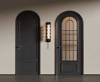 French Style Single Door-ID:296484951