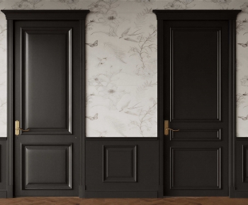 French Style Single Door-ID:415329935