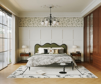 French Style Bedroom-ID:655488013