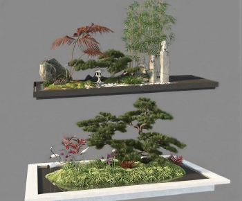 Japanese Style Plant Landscaping-ID:822413929