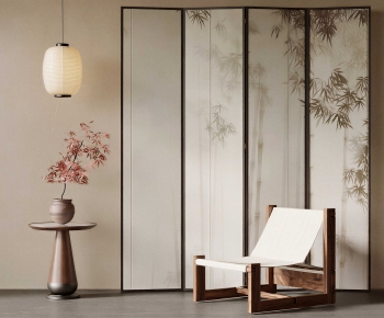 New Chinese Style Lounge Chair-ID:797782904